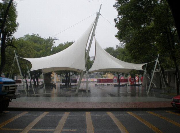 文化广场膜结构
